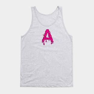 A Letter Melted Zombie Tank Top